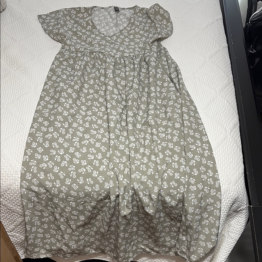 Floral Print Women's Dress